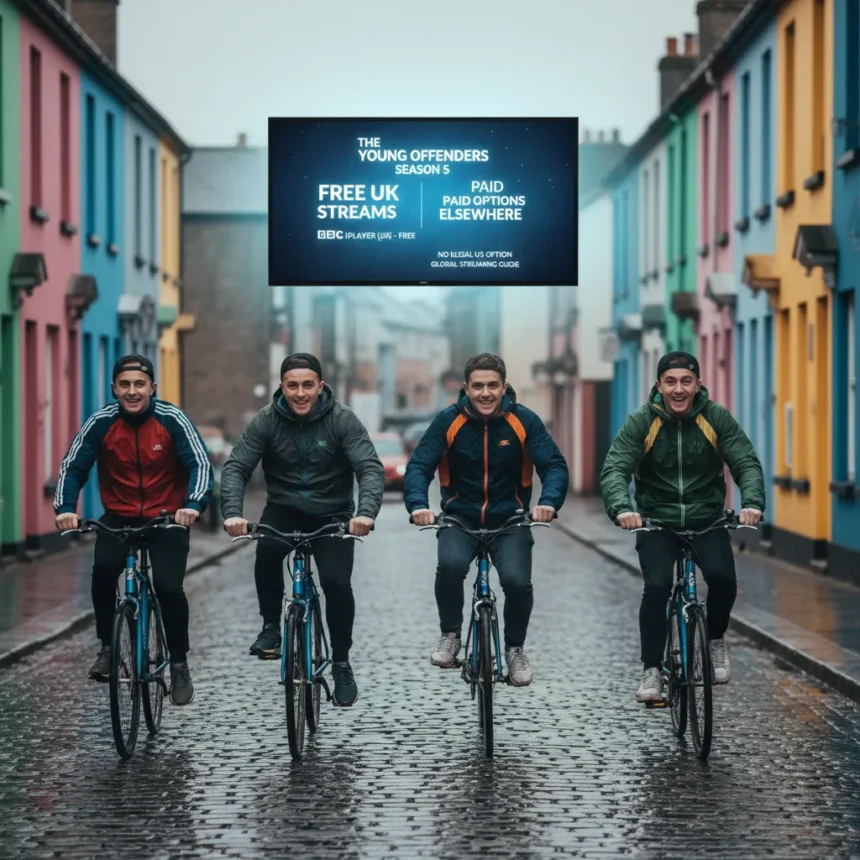 The Young Offenders Season 5: Free UK streams, paid options elsewhere — AI-generated illustration