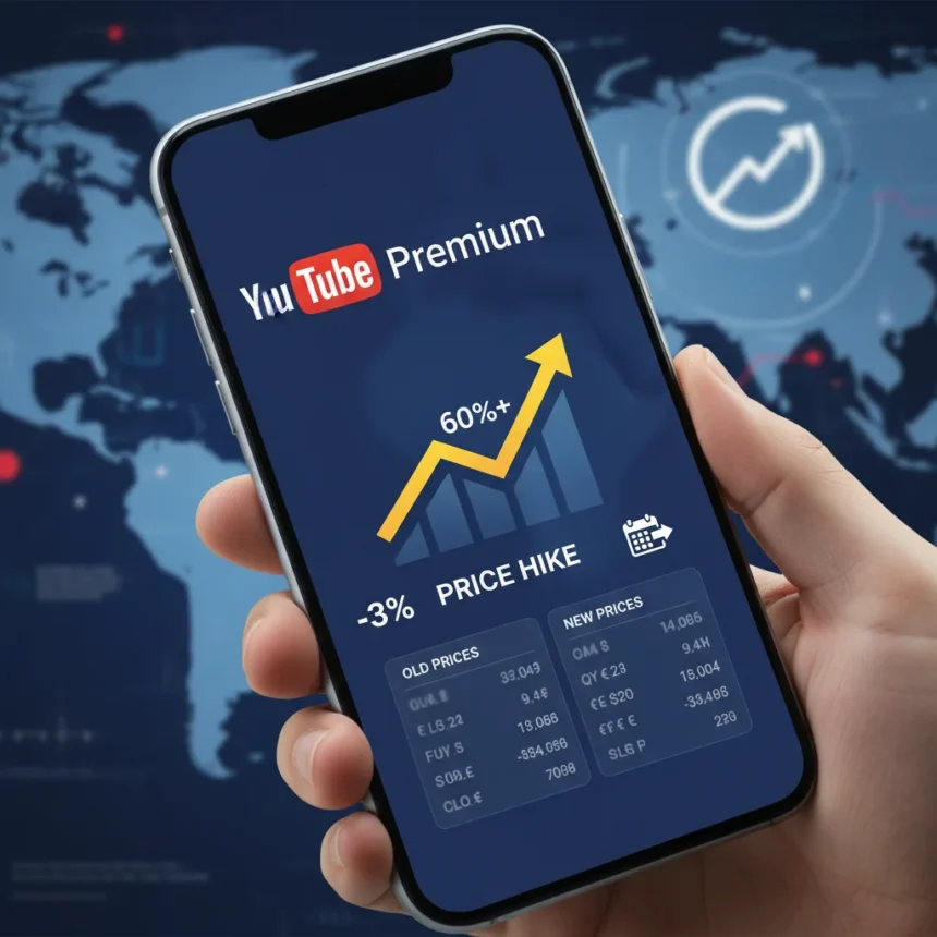 YouTube Premium Price Hike Hits Wallets Worldwide