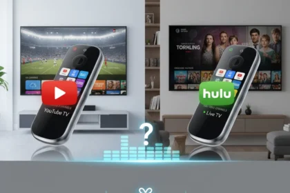 YouTube TV vs Hulu Plus Live TV: Which Streaming Service Wins — AI-generated illustration