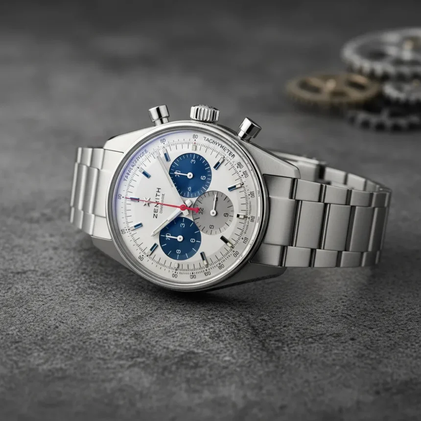 Zenith Chronomaster Original revives 1969 retro chronograph — AI-generated illustration