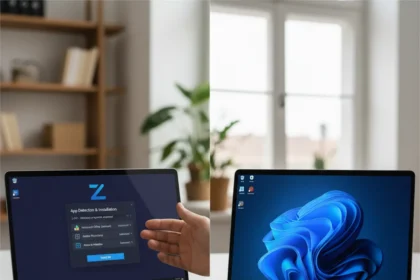 Zorin OS 18.1 makes Windows migration practical for millions — AI-generated illustration