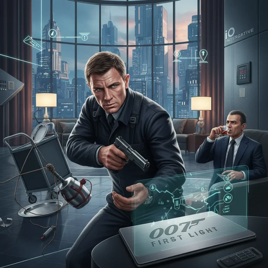 007 First Light proves Bond can match Hitman's creative chaos — AI-generated illustration