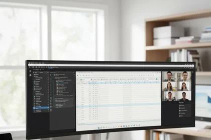 40-Inch Ultrawide Crushes Dual Monitors for Real Work — AI-generated illustration