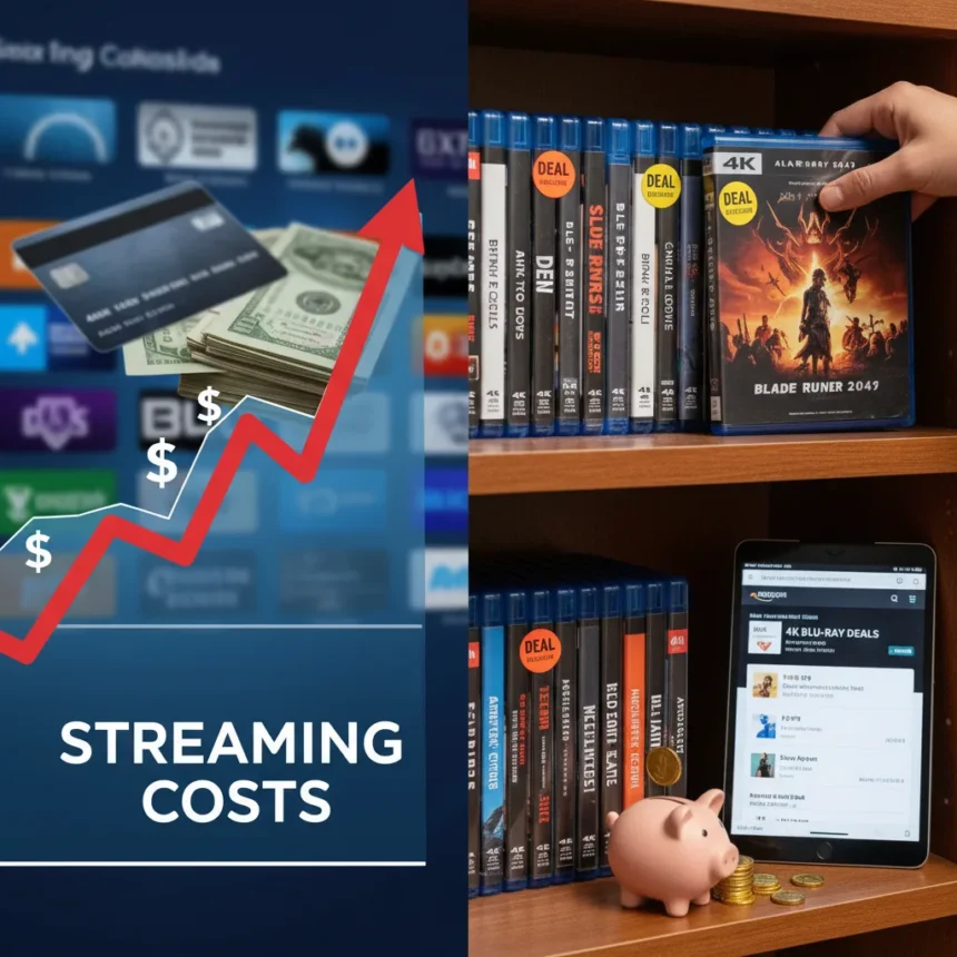 Streaming costs rising: why 4K Blu-ray deals beat subscriptions
