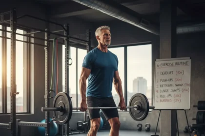 Full-body strength in 100 reps: a 65-year-old trainer's 6-exercise routine