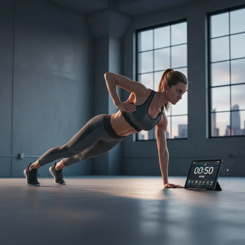 7-Minute No-Equipment Core Workout Targets Abs and Obliques