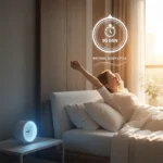 The 90-minute sleep rule beats your alarm clock for morning energy — AI-generated illustration