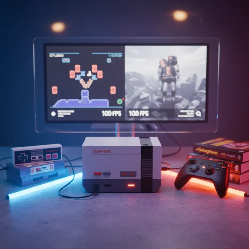 AceMagic Retro X5 Mini PC Bridges Retro and Modern Gaming