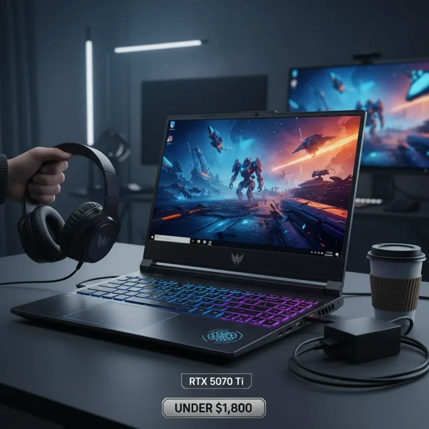 Acer Predator Helios Neo 16S AI: Gaming Powerhouse Under $1,800 — AI-generated illustration