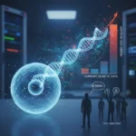 AI biology needs 10x more genetic data to cure disease — AI-generated illustration
