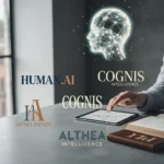 Why AI brands are obsessed with serif fonts — AI-generated illustration