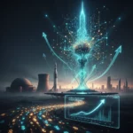 AI investment spending now dwarfs Apollo and Manhattan Project combined — AI-generated illustration