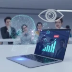 AI mental health prediction tools raise employer surveillance concerns — AI-generated illustration