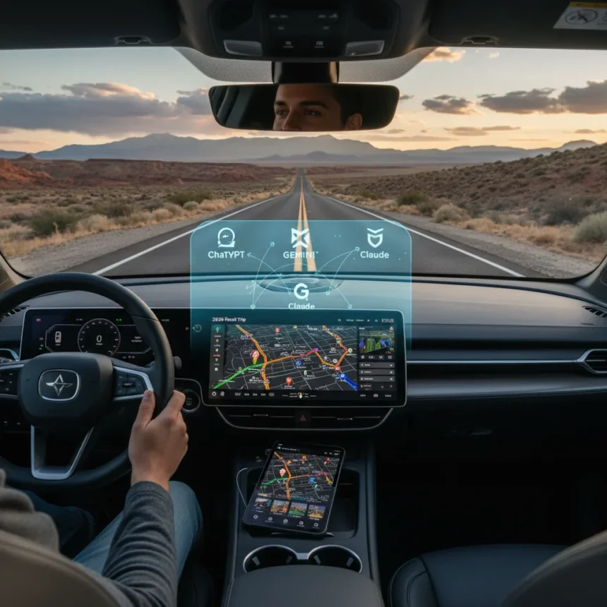 AI road trip planning tools save hours of travel prep work