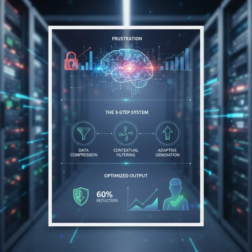 AI usage limits hit hard? Here's the system that slashed mine by 60%
