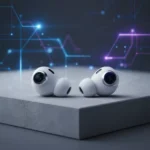AirPods with a camera could redefine wireless audio — AI-generated illustration