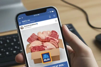 Fake Aldi meat box scam steals card details on Facebook