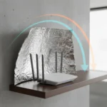Aluminum foil behind your router actually redirects Wi-Fi signal
