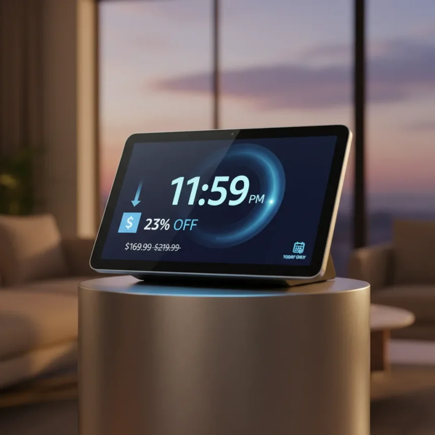 Amazon Echo Show 11 discount drops price 23% before midnight