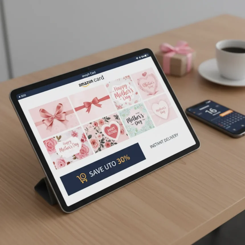 Amazon Mother's Day gift card deals save up to 30% on last-minute gifts — AI-generated illustration
