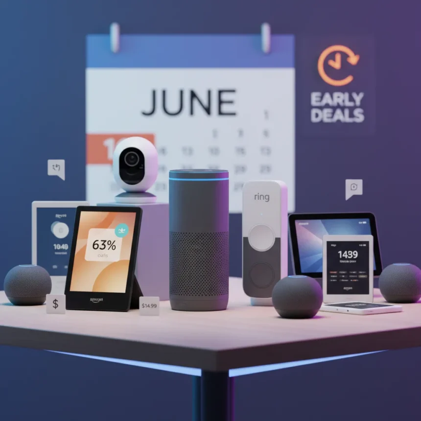 Amazon Prime Day 2026 Early Deals: Save Up to 63% on Echo, Ring, Kindle