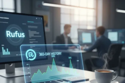 Amazon Rufus price history now tracks 365 days of deals — AI-generated illustration