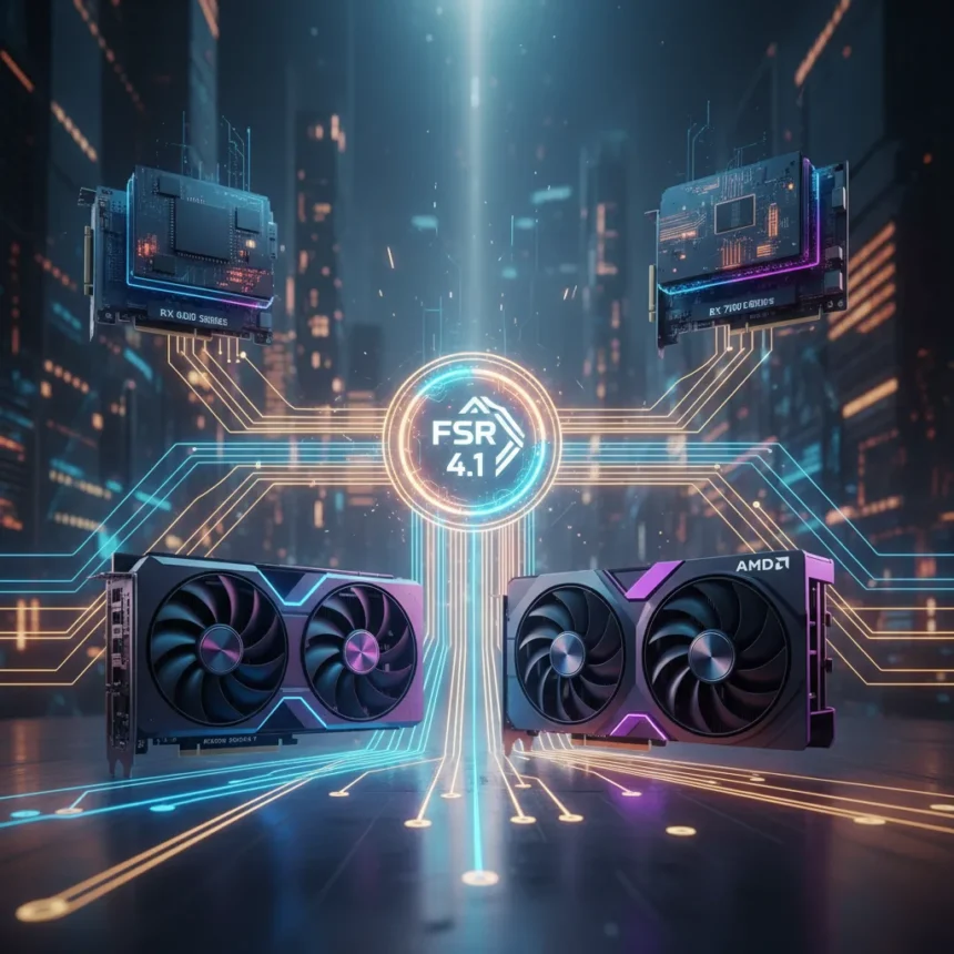 AMD FSR 4.1 upscaling finally reaches older Radeon RX GPUs