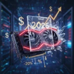 AMD warns of memory cost surge hitting Radeon GPU prices in 2026 — AI-generated illustration