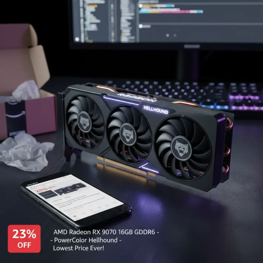AMD Radeon RX 9070 hits all-time low at 23% discount