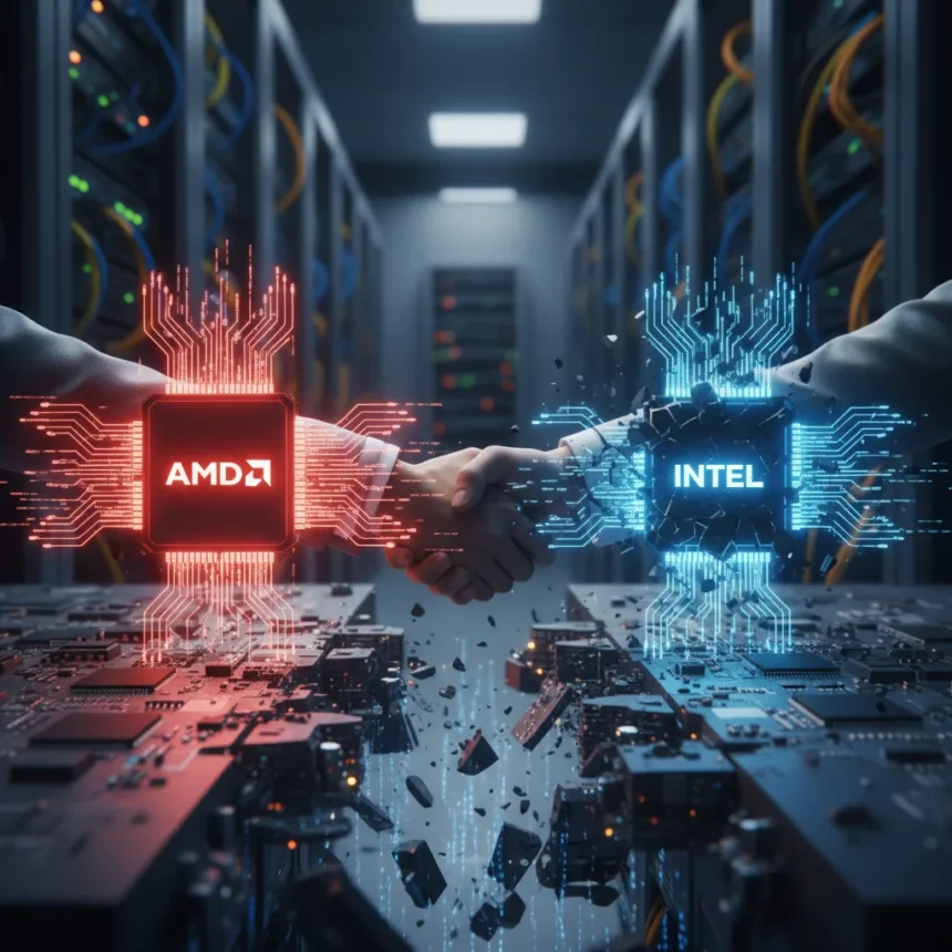 AMD hits 46% server CPU revenue share as Intel's dominance cracks