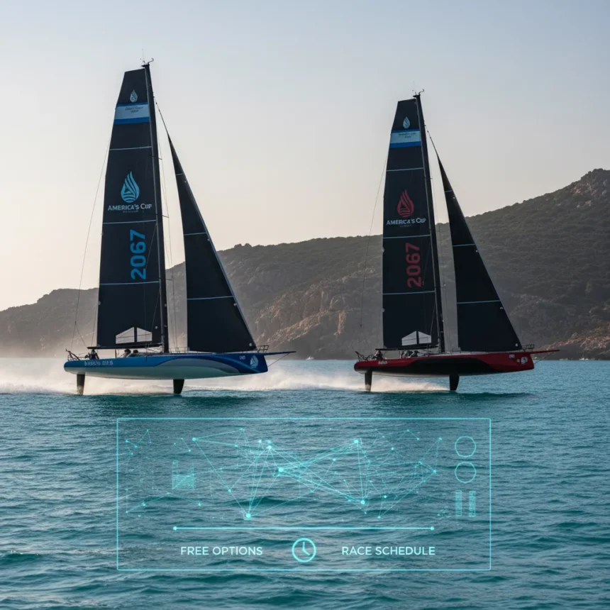 America's Cup 2026/27 streaming guide: Free options and race schedule