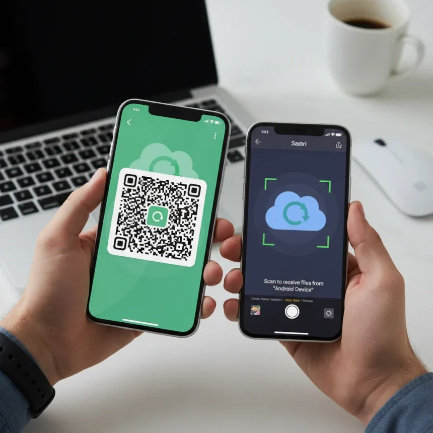 Android Quick Share QR code sharing now works with iPhone
