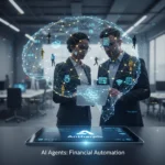 Anthropic's AI agents target financial services' biggest time drain — AI-generated illustration