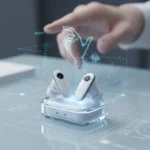 Apple's Camera-Equipped Earbuds Aim to Redefine Wearable Vision — AI-generated illustration