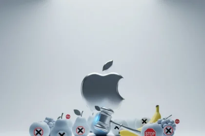 Apple's fruit logo dominance extends beyond apples to pears