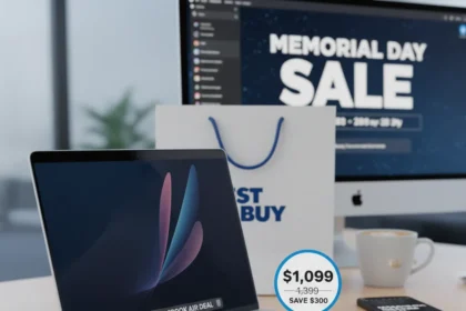 Apple M4 MacBook Air 24GB RAM drops $300 at Best Buy