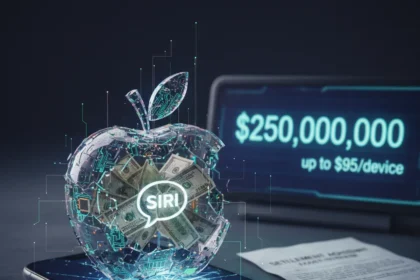 Apple's $250M Siri settlement exposes AI marketing's broken promises — AI-generated illustration