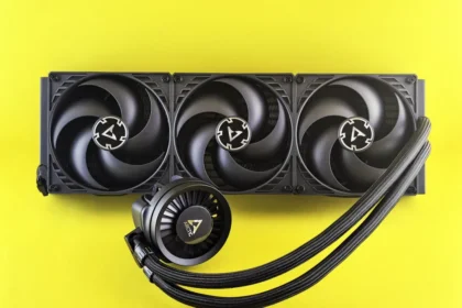 An arctic liquid freezer ii 360 cpu cooler.