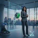 Asha Sharma's Real Xbox Challenge Isn't PlayStation—It's Microsoft — AI-generated illustration