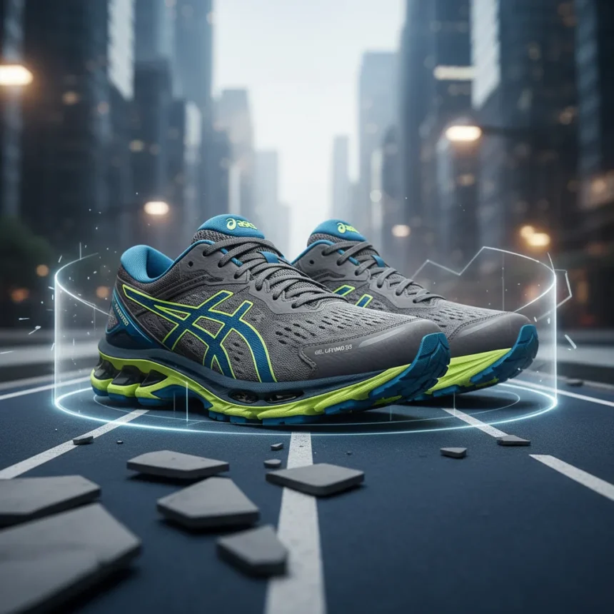ASICS Gel-Kayano 33 Shifts Strategy Again — AI-generated illustration