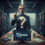 Ask Jeeves shuts down after 29 years pioneering conversational search — AI-generated illustration