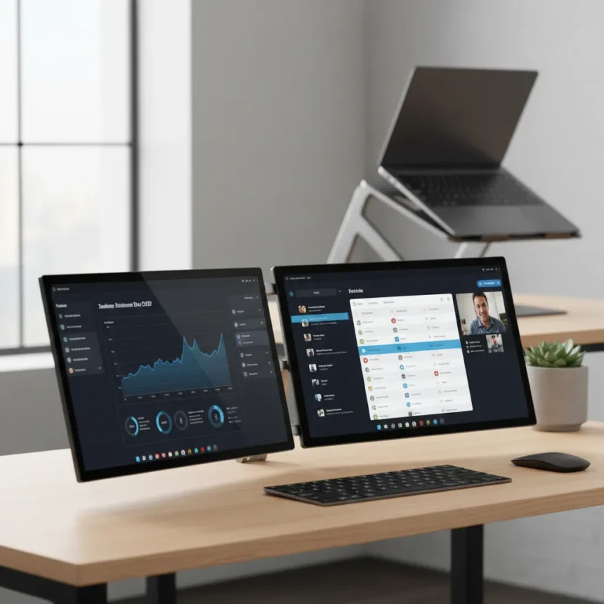 Asus ZenScreen Duo OLED redefines portable workspace