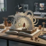 At Fate's End Blends 2D Art and 3D Camera Tricks
