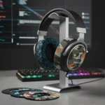 Audeze ReSkin earcup covers add customization to gaming headsets — AI-generated illustration