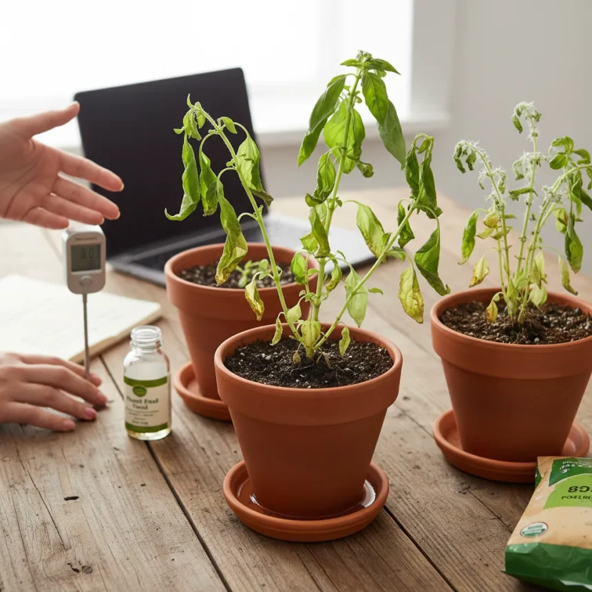 Why Your Basil Plant Is Wilting: 5 Causes and Quick Fixes