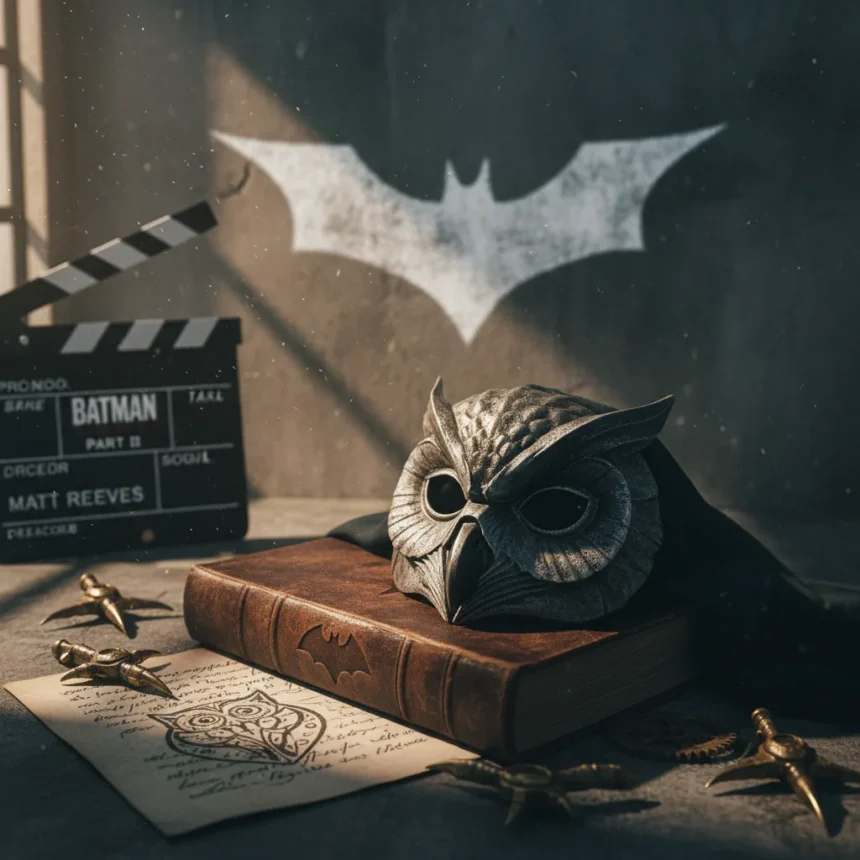 The Batman Part II teases Court of Owls as its main villain — AI-generated illustration