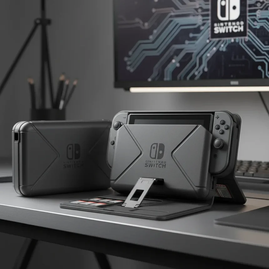 Belkin's Switch 2 case finally gets the formula right — AI-generated illustration