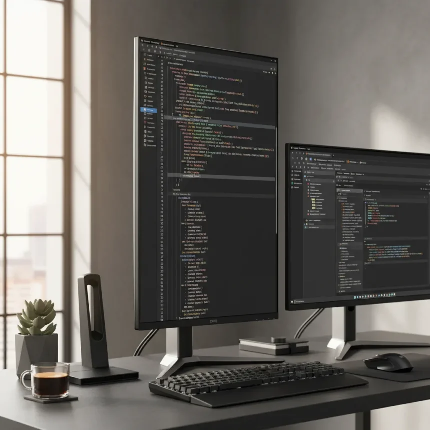 BenQ RD280UG proves tall monitors beat wide for coding