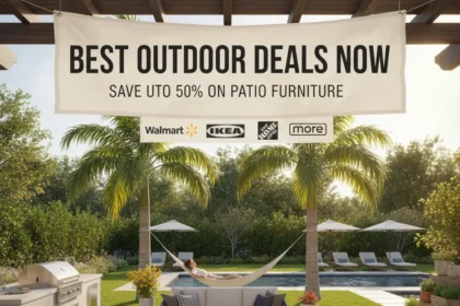 Best outdoor deals now: save up to 50% on patio furniture