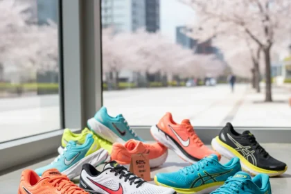 Best running shoe sales: up to 50% off Hoka, Nike, Asics — AI-generated illustration